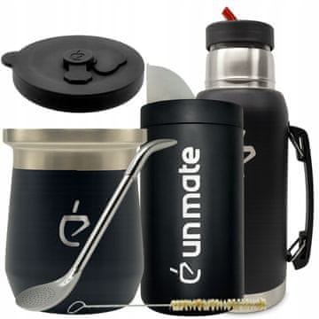 Un Mate Komplet za Yerba Mate: Termolid DualFlow, yerbera, bombilla, matero