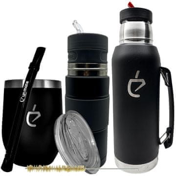 Un Mate Set za yerba mate ZA VAN: Yerbomos, matero termolid, bombilla, termos