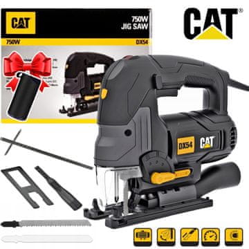 CAT Električna ubodna pila DX54 750W, dubina rezanja u drvu 80 mm