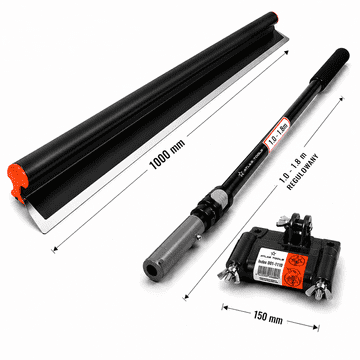Set lopatica 100 cm + drška + štap, set za gradnju