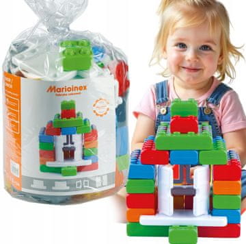 MARIOINEX Junior blokovi 40 kom. Prozori i vrata od cigle od 12 mjeseci, 1+