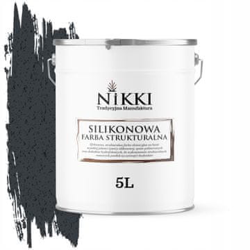 Silikonska strukturna fasadna boja 5L antracit RAL7016 UV