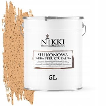 Silikonska strukturna fasadna boja 5L Peach F585