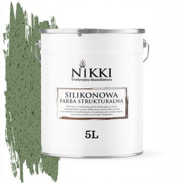 Silikonska strukturna fasadna boja 5L tamnozelena F476 UV
