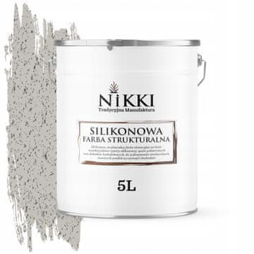 Silikonska strukturna fasadna boja 5L pepeljasto siva F292