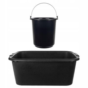 Health Detox SET 5 x Građevinski kontejner 40L + 10 x Građevinska kanta 10L