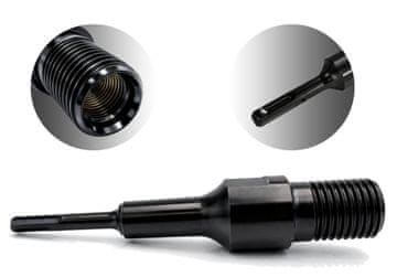Titanium Adapter za svrdlo od SDS Plusa na 1 1/4 UNC titanijum