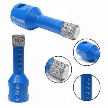 Titanium Dijamantna kružna pila 16 mm za keramičke pločice Svrdlo za titan M14