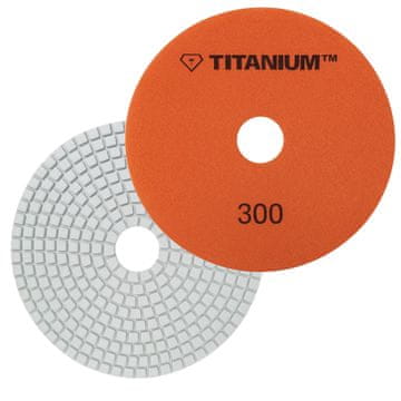 Titanium Dijamantni polirajući disk za brušenje porculanskih pločica 125 mm gr300 TITAN