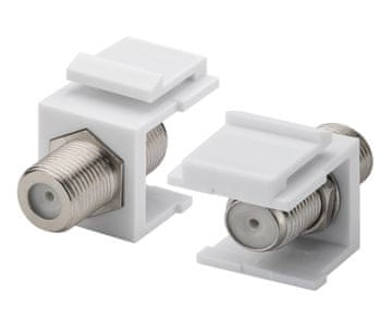 Goobay Adapterski modul za keystone satelitsku/antenu F-utičnica Cijev F-utičnice