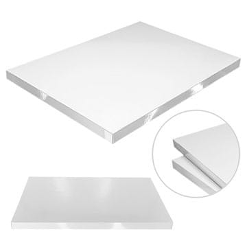 Brand4Cake Podloga za tortu, pravokutna, bijela, 30x40 cm, 2 cm, kvadratna, Premium