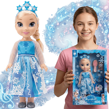 Elsa Frozen pjevajuća svjetleća velika lutka poklon za djecu