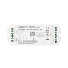 MiBoxer PW2 LED kontroler (20A, 12-48V, WiFi+2.4G) za MONO/CCT trake