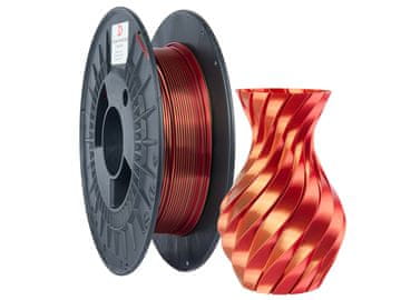 PO PLA SILK DUAL filament 1,75 mm Crvena/Zlatna 0,3 kg
