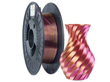 PO PLA SILK DUAL filament 1,75 mm zlatna/ružičasta 0,3 kg