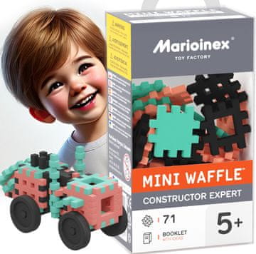 MARIOINEX Mini Waffle KONSTRUKTOR EXPERT 71 kom.