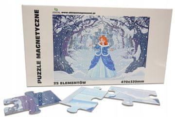 Magnetna slagalica - LEDENA KRALJICA / 25 kom.