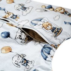33 BabyU, Ljetne čarape za spavanje s dvostrukim patentnim zatvaračem 0,5 TOG 9-18 M