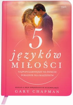 5 jezika ljubavi - Gary Chapman - BESTSELER - NOVO IZDANJE 2023. (integrirani uvez s vrpcom)
