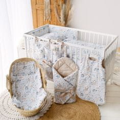33 BabyU, Vreća za spavanje za bebe, ljetna, muslin pamučna, podesiva, 0,5 TOG, 0-9 mjeseci