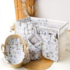 33 BabyU, Vreća za spavanje za bebe, ljetna, muslin pamučna, podesiva, 0,5 TOG, 0-9 mjeseci