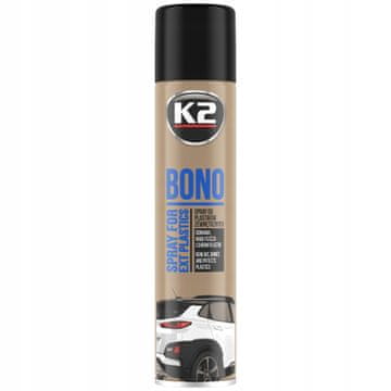 K2 bono 300ML ZA čišćenje plastike, obnavljanje, sjaj, zaštitu, premazivanje