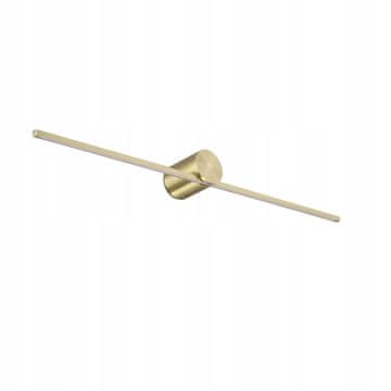 éS ZIDNA SVJETILJKA ZA KUPAONICU LED svjetlo Prestige Modern Slim Gold 8 W 60 cm IP44