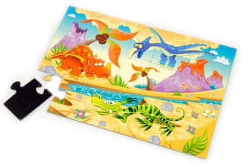 Magnetska slagalica - DINOSAURUS / 21 kom.
