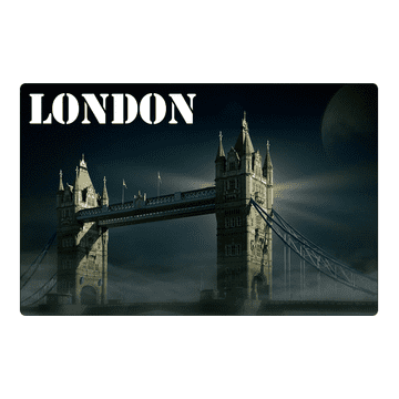 Magnet za hladnjak u Londonu - Londonski most