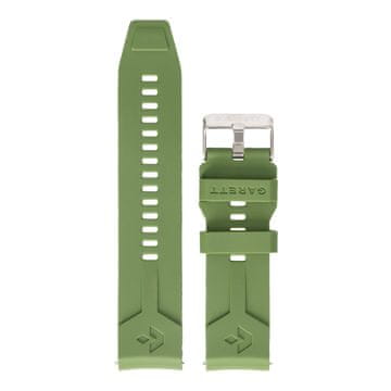 Garett univerzalni silikonski remen zeleni 22 mm V