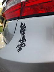 Kyokushin kai 15x5 naljepnica za auto