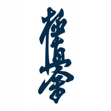 Termo Kyokushin Kai 13x5 tamnoplava aplikacija za kimono majicu