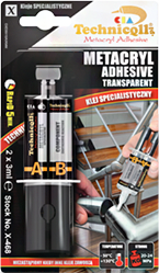 METAKRILATNO ljepilo - 2x3 ml X-468