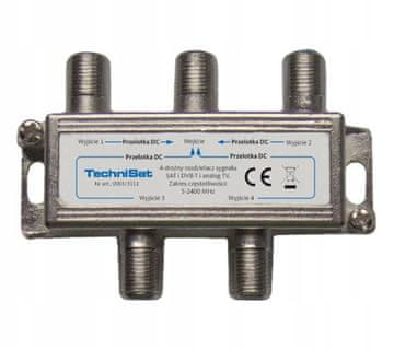 Technisat Aktivni razdjelnik antene CE 4 S/T HD 4