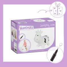 BB Hoppimals gumeni džemper za djecu s pumpom, bijela krava