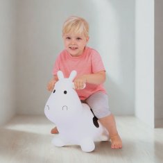 BB Hoppimals gumeni džemper za djecu s pumpom, bijela krava