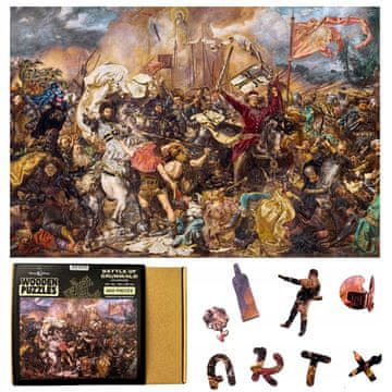 Bitka kod Grunwalda XL Puzzle | Poklon slagalica Umjetnička kolekcija slika