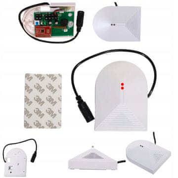 BEŽIČNI SENZOR LOMA STAKLA ZA GSM ALARM