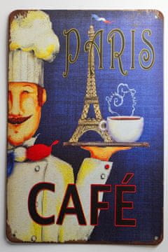 Metalni znak Paris Barista