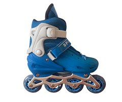Podesive dječje role 3-34 za djecu koja uče klizati PLAVE