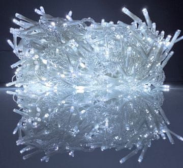 StarryLights 600 LED girlanda svjetlosna zavjesa - hladno bijela, kombinirana