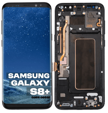 LCD zaslon + zaslon osjetljiv na dodir Samsung Galaxy S8 PLUS G955 G955F Incell crni okvir