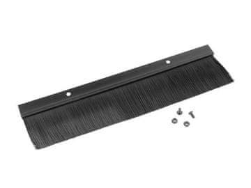 Lanberg Panel za četke Lanberg AK-1102-B za ormar 19", montiran u kablovskim otvorima, crni