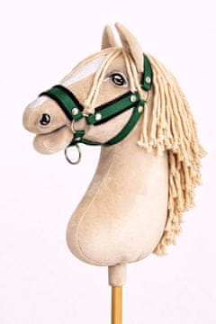 BB Podesivi ogrtač za konje Hobby Horse A3, zelene boje s crnim krznom