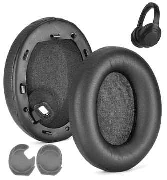 Spužve za uši za SONY WH-1000XM4 crne