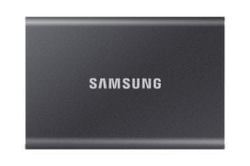 Samsung T7 2TB prijenosni SSD USB 3.2 Gen 2 titanijsko sivi, MU-PC2T0T/WW