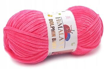 HIMALAYA DEBELI DUPIN BABY TAMNO RUŽIČASTA pređa 80324