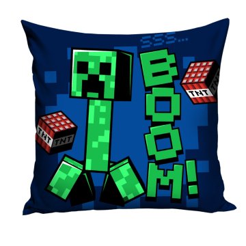 Carbotex Jastučnica za Minecraft Creeper BOOM TNT za igranje
