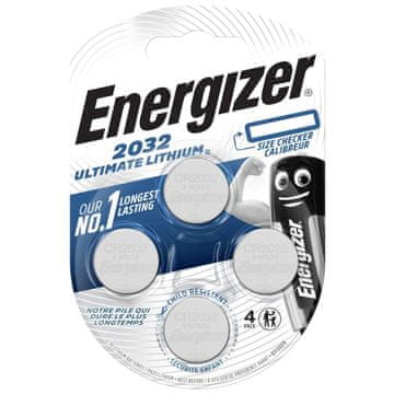 Energizer Ultimate Lithium CR2032 mini litijeve baterije x4 [N]