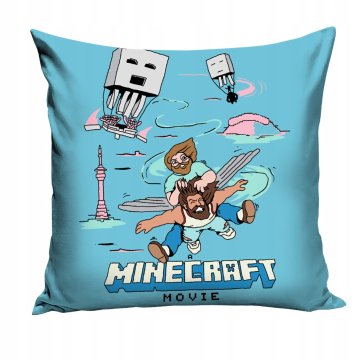 Carbotex Ukrasna jastučnica s motivom filma Minecraft, igraća soba